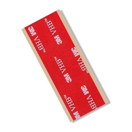 3M Foam Tape, Gray, Strip, PK100 GPH060GF