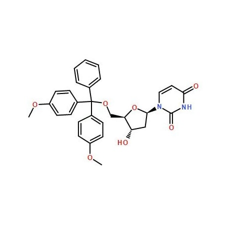 Ak Scientific 5'-O-(4, 4'-Dimethoxytrityl)-2'-deoxyuridine (5g), CAS 23669-79-6 K265-5g