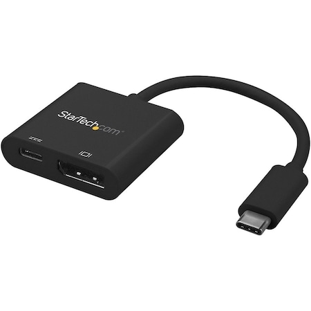 Startech.Com USB C to DisplayPort Adapter with PD 4K CDP2DPUCP