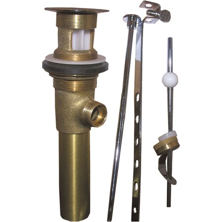 Westlake Pipe & Fittings 1-1/4'' Chrome-Plated Brass Pop-Up Assembly 3/1/4621