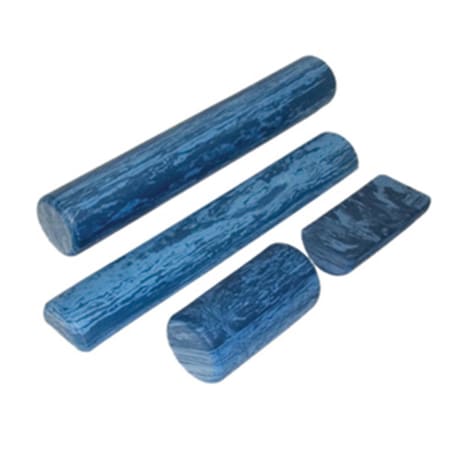 Step-Up Relief 6 x 12 in. EVA Foam Extra Firm Round Roller - Blue ST482438