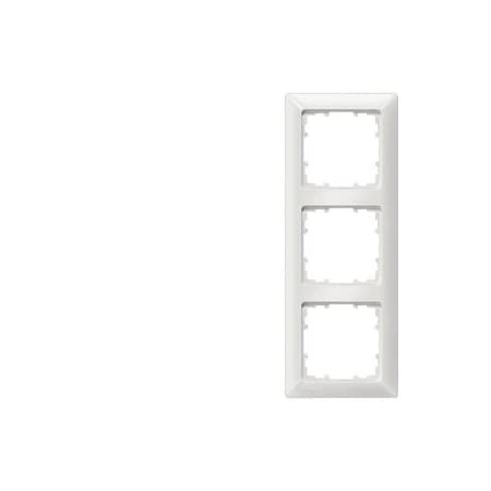 Siemens DELTA line, titanium white frame 3-fold, 222x 80 mm 5TG2553-0