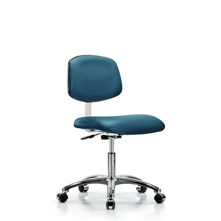 Blue Ridge Ergonomics Vinyl Clean Room Chair BR-CLR-VDHCH-CR-CC-8801