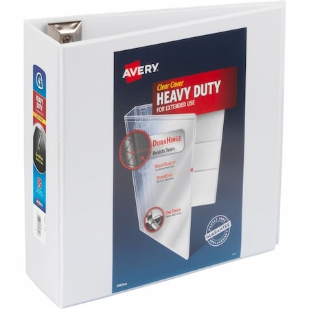 Avery Heavy-Duty View 3 Ring Binder, 4" One To 79704