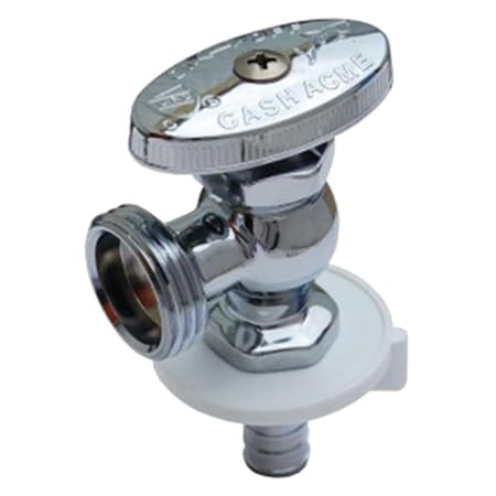 Homestead 0.5 x 0.75 in. Garden Hose Angle Stop Male HO605081