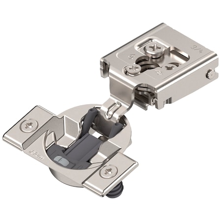 Blum 105 Degree 3/4in. Overlay Blumotion Soft-closing Doweled Compact Clip Hinge 30C258B.12