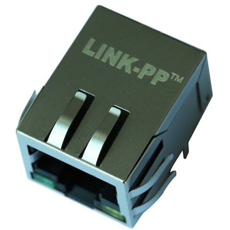 Link-Pp Telecom and Datacom Connector, 8 Contact(s), Female, Right Angle, Solder Terminal LPJG0820GENL