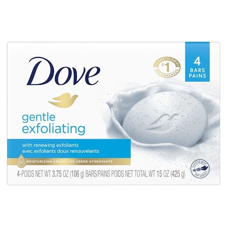 Dove Gentle Exfoliating Beauty Bar Soap, 15 Ounce, 18PK 62736443