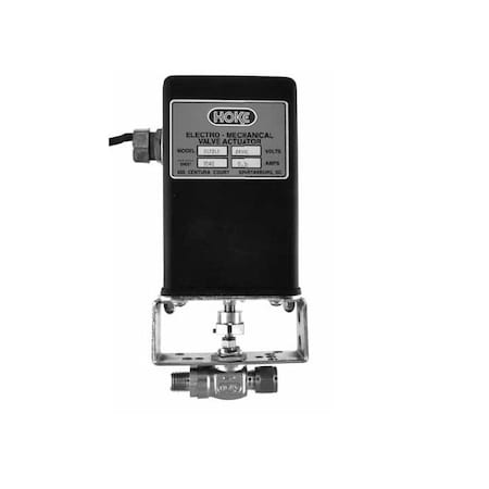 Hoke 0112 Series, 90 degrees Unidirectional Electric Actuators - For 7115 And 7122 Series Ball Valves 0112L2