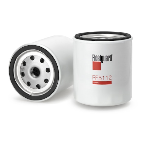 Fleetguard Fuel Filter, 3.5 in, Spin-On FF5112