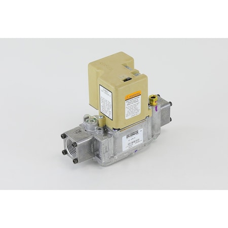 Teledyne Laars Gas Valve, Natural Gas, Hot Surface, 24VAC, 4" WC, 3/4" Inlet Size RV2001900