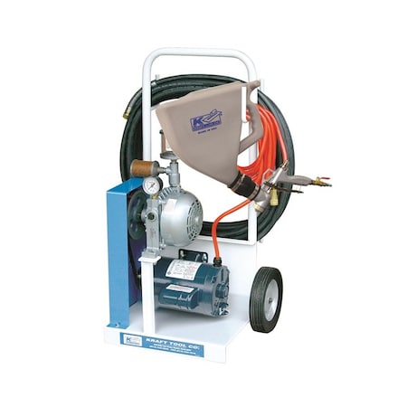 Kraft Tool Kraft Tools EZY Deck Pro Gun and Hopper w/Compressor PC400