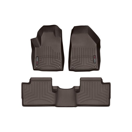 Weathertech Cocoa, Front and Rear Floorliners 478331-4716232