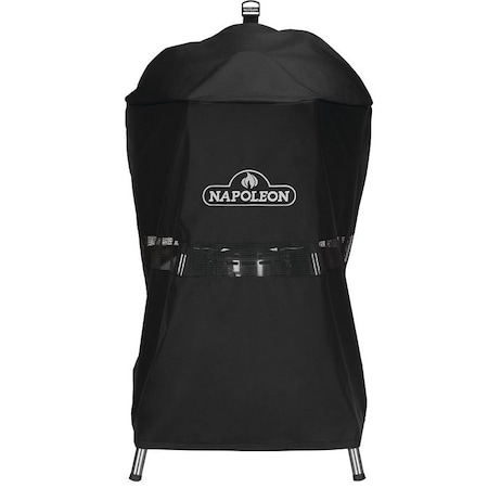 Napoleon Grill Cover, 46.65 in W, 43.7 in D, Polyester, Black 61915