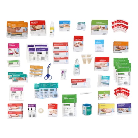 Aero Healthcare SUREFILL 3 Shelf Cabinet Refill, 100 Series Class B, Meds SF100BMT-SF