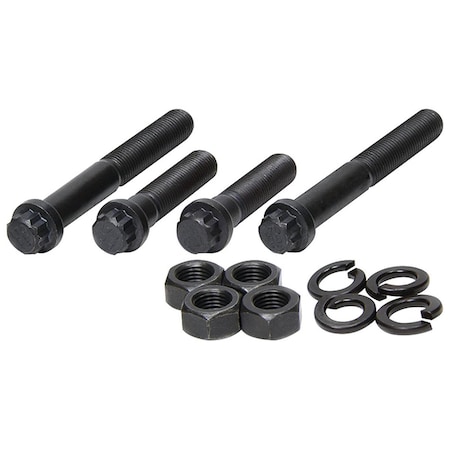 Allstar Performance 0.437-20 in. Thread Spindle Bolt Kit for AMC Pacer - Black Oxide ALL55963