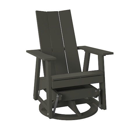 Polybird MODERN SWIVEL GLIDER COFFEE POLYBIRD P69