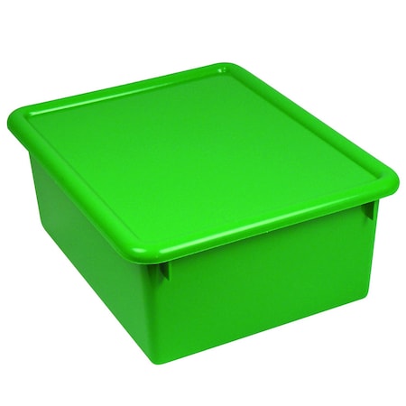Romanoff Stowaway 5" Letter Box with Lid, Green 16005