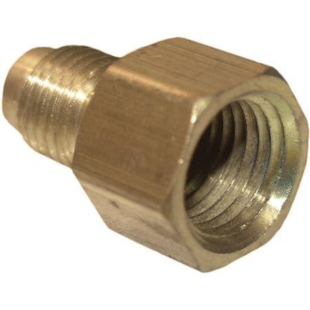 Westlake Pipe & Fittings 1/4'' Mx1/8'' FPT Brass Flare Adapter 17-4609