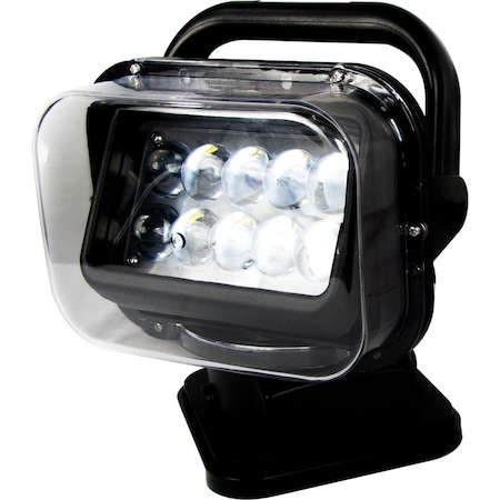 Race Sport Motorized 50W Led Spot Light W/ Remote 360 Degree/120 Degree Swivel Function RSM50WB