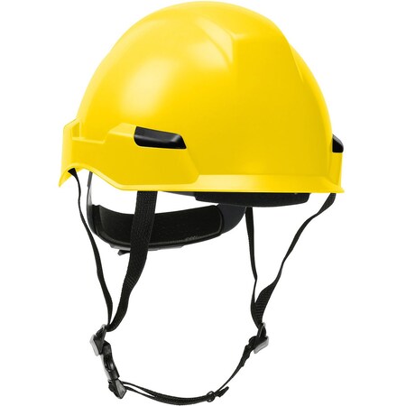 Dynamic Industrial Climbing Helmet w/Polycarbonate / ABS Shell, Nylon Suspension, Wheel Ratchet Adjustment an 280-HP141R-02