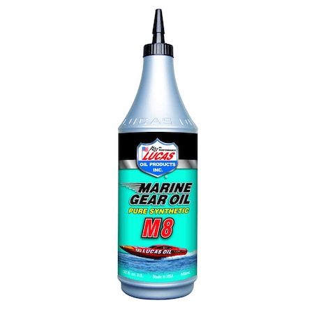Lucas Oil 1 qt. M8 Marine Gear Oil LUC10652