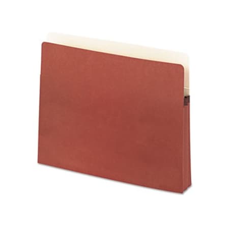 Universal Universal 1-3/4" Expansion File Pockets, Straight Tab, Legal, Redrope/Manila, 25/Box 15242