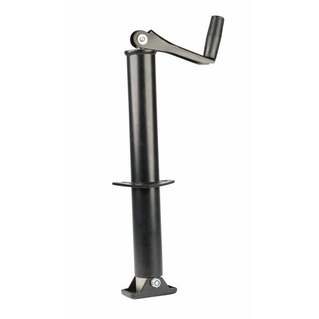 Mytee Products A Frame Trailer Jack - 2000 lbs Capacity, Black, Heavy-Duty Top Wind Tongue Jack TJ-AF2000