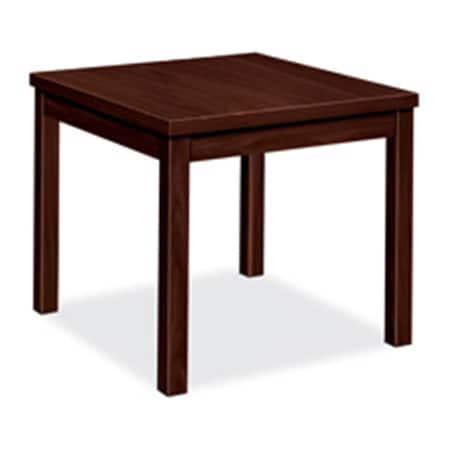 The Hon Co HON Company  Corner Table- Laminate- 24in.x24in.x20in.- Mahogany HON80192NN