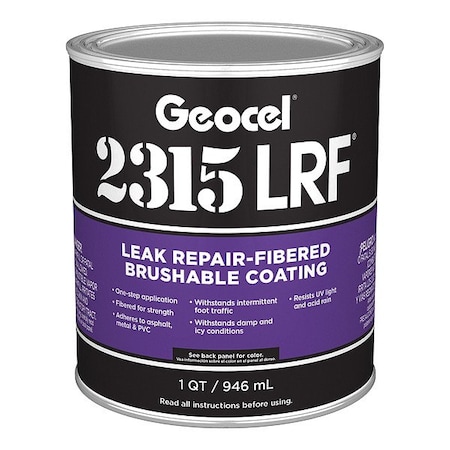 Geocel Fibered Brushable Coating, Clear GC69100