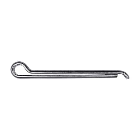 Auveco 1/4in x 3in Hammer Lock Cotter Pin Zinc, 100PK 8501