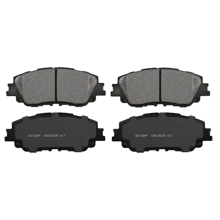 Wagner Brake QuickStop Front Disc Brake Pad Set Ceramic,  ZD2076