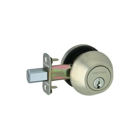 Schlage Residential JD60 Deadbolt, Satin Stainless Steel JD60 630