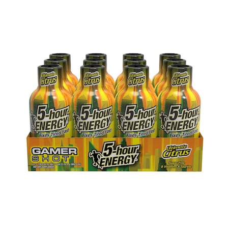 5-Hour Energy Ultimate Citrus Sugar Free Citrus Lime Energy Shot 1.93 oz 725188