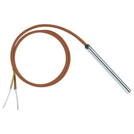 Omega Hollow Tube Thermocouple Probe, Stripped Leads, T Type, 0 degC to 230 degC (32 degF to 450 degF), 0 HTTC36-T-18G-6