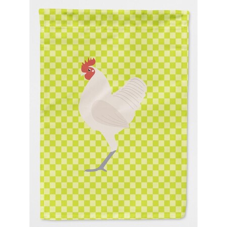 Carolines Treasures German Langshan Chicken Green Flag Garden Size BB7663GF