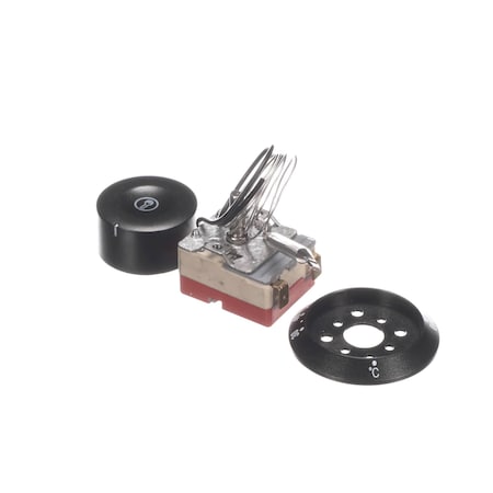 Omcan Thermostat Kit with Knob and Bezel, 30-110C, 43557/43558 65953