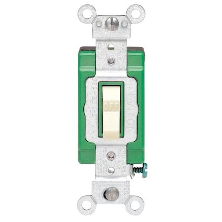 Gorgeousglow 03032-2IS Industrial Switch DP 30A, Outlet Adapters - Ivory GO705476