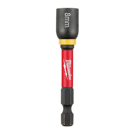 Milwaukee Tool Nutsetter, L:2 9/16", Socket:8mm 49-66-4608