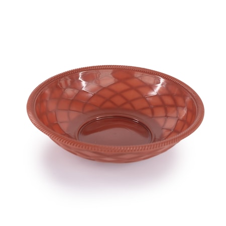 Hs Round Weave Basket, Paprika, 24 each/case HS1018PK