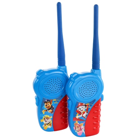 Nickelodeon Paw Patrol 2 Piece Walkie Talkie Set in Blue and Red WT1-02371