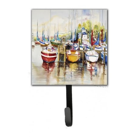 Carolines Treasures Paradise Sailboats Leash and Key Holder JMK1235SH4