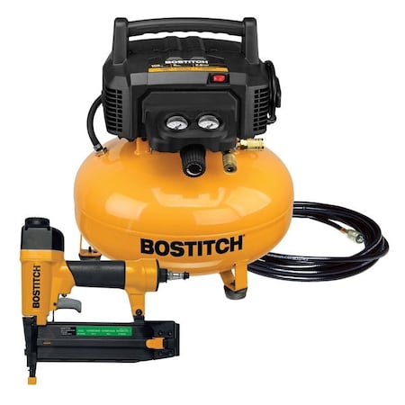 Portable Air Compressor, Electric, 6 gal Tank, 120 V, 150 psi Pressure