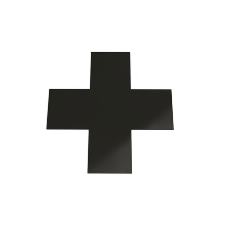 Smart Stripe Smart Stripe Xfts - Black, 12-Pack, 7in x 7in SSXQ703