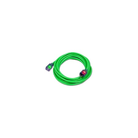 Pro Glo Extension Cord, Green, 14/3, 25-Ft. D17334025
