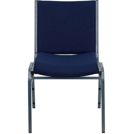Flash Furniture Fabric Stack Chair, Navy XU-60153-NVY-GG