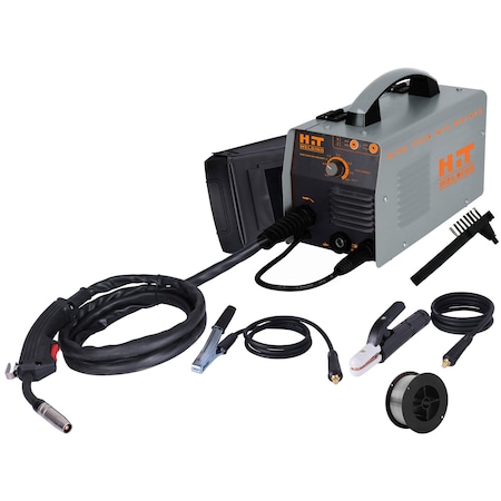 Hit 140 Amp Flux-Cored 120V MIG Welder Kit HIT140
