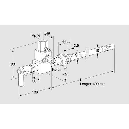 Honeywell Kromschroder ZMI 16TG400N PILT BRNR KS84230046