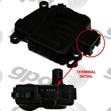 Global Parts Distributors HVAC Actuator 1712302