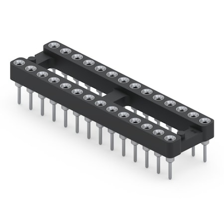 Mill-Max Decoupling Capacitor Dip Sockets-110-99-328-41-001000 110-99-328-41-001000